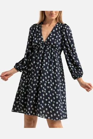 See u soon Robe Courte Imprimé Floral Manches Longues