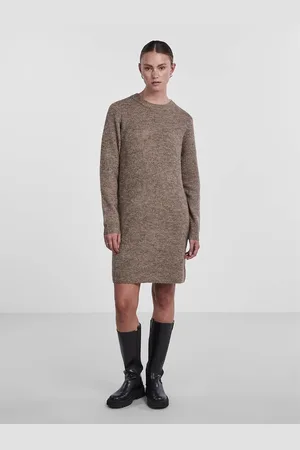 Pieces® Robe Pull En Maille Mousseuse