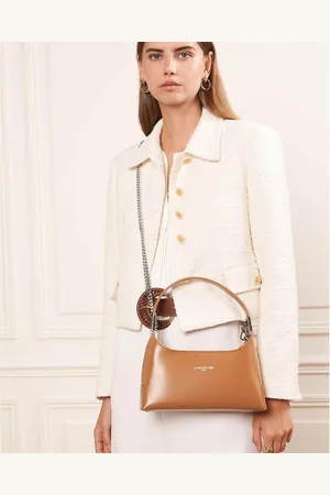 Lancaster Sac Zippé Cuir Suave Ace