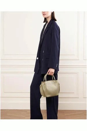 Lancaster Sac À Main En Cuir Grainé Louisa Foulonne Double