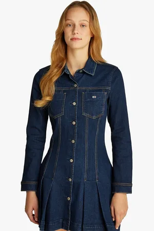 Tommy Hilfiger Robe En À Manches Longues