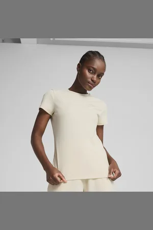 PUMA T-shirt Manches Courtes Essential Elevated Rib