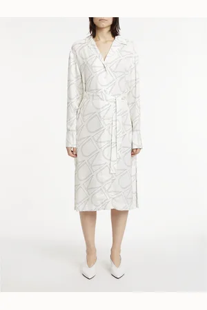 Calvin Klein Robe-chemise Imprimée Manches Longues