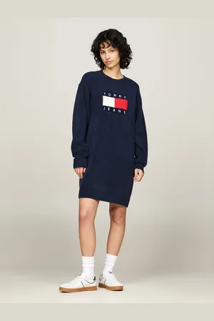 Tommy Hilfiger Robe Sweat Logotée