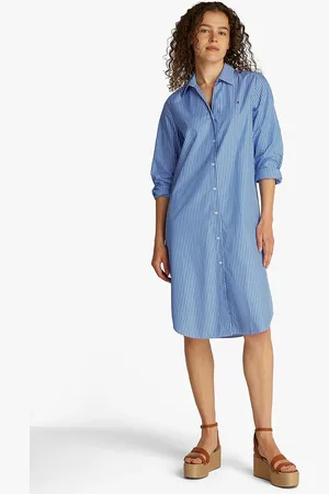 Tommy Hilfiger Robe-chemise Mi-longue