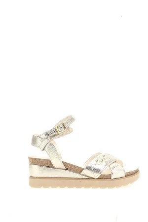 Mjus Sandales Compensées En Cuir