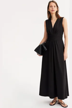 ANNE WEYBURN Robe Évasée Longue Sans Manches