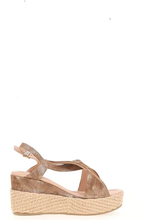 Mjus Sandales Compensées En Cuir