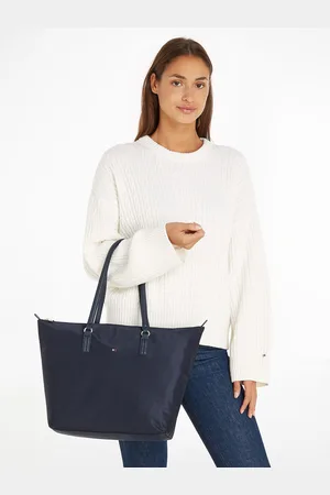 Tommy Hilfiger Sac Tote Bag Porté Épaule Fermeture Zippée