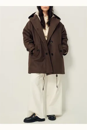 Sessun Manteau Mi-long À Capuche Judison