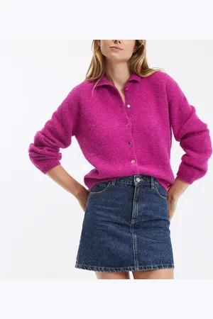 Des Petits Hauts Gilet Boutonné Col Polo Anouk