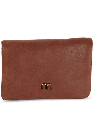 Nat & Nin Portefeuille Zippé En Cuir Lisse Winnie