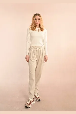 Molly Bracken Pantalon À Chevrons Au Look Jogging