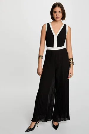 Morgan Combinaison Pantalon Plissé Fluide