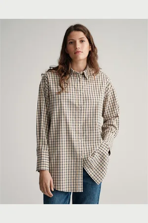 GANT Chemise À Carreaux Manches Longues