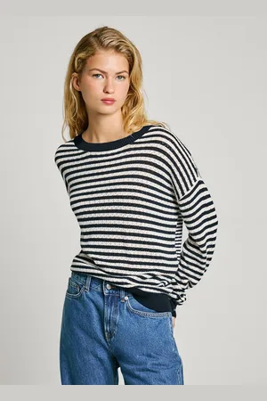 Pepe Jeans Pull Rayé Col Rond