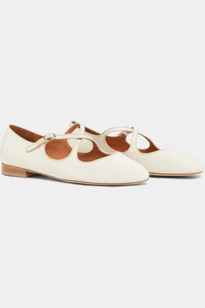 Jonak Ballerines Cuir Verni Ducky Fabriquées En Europe