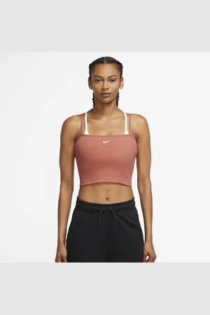Nike Débardeur Col Carré Fines Bretelles