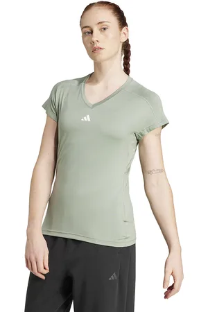 adidas T-shirt Col V Aeroready Train Essentials Logo