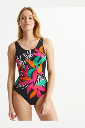 ANNE WEYBURN Maillot De Bain 1 Pièce Imprimé Forme Ballerine