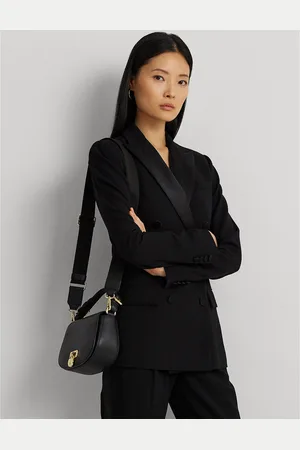 Ralph Lauren Sac À Main Avec Bandoulière Cuir Moyen Tanner