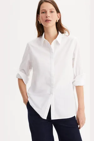 ANNE WEYBURN Chemise Manches Longues Popeline De Coton