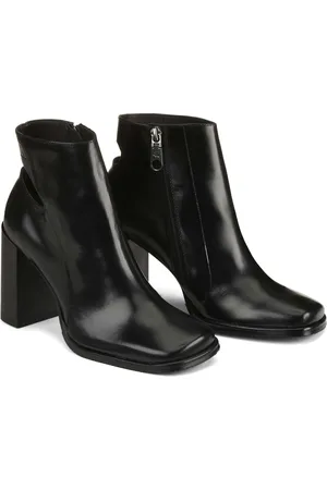 Calvin Klein Bottines En Cuir À Talons