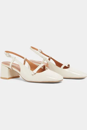 Jonak Escarpins Slingback Cuir Dario Fabriqués En Europe