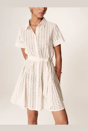 Grace & Mila Robe Courte En Broderie Romane