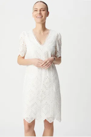 IKKS Robe Coton Bio Broderie Anglaise