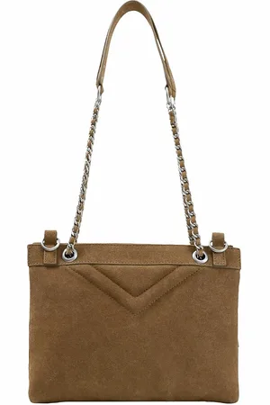 IKKS Sac Pochette 1440 Reporter Cuir Velours