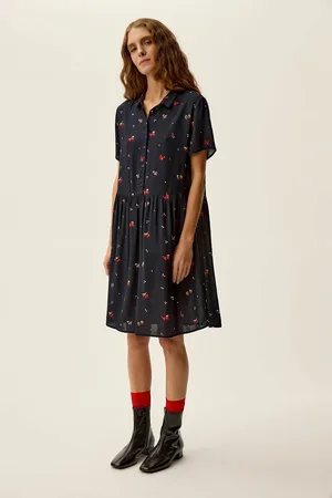 Des Petits Hauts Robe Col Chemise Verinette