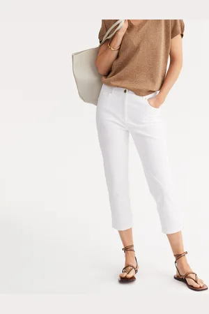 ANNE WEYBURN Pantacourt En Coton Stretch