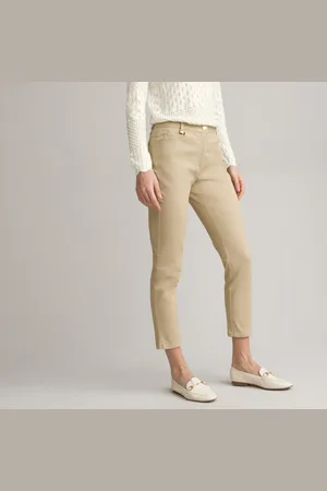 ANNE WEYBURN Pantalon Droit 7/8ème Coton Stretch