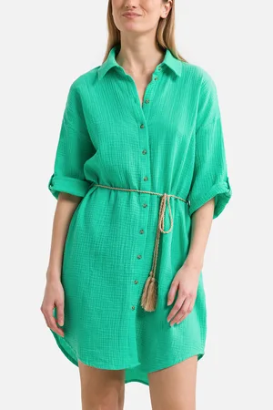 VERO MODA Robe Chemise À Nouer