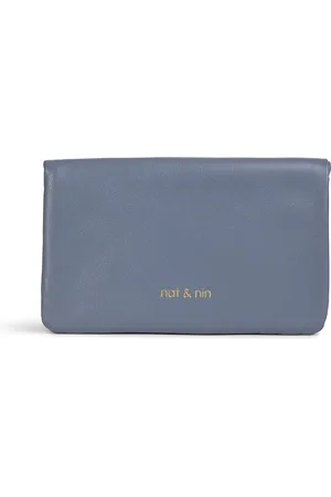 Nat & Nin Portefeuille Zippé En Cuir Lisse Winnie