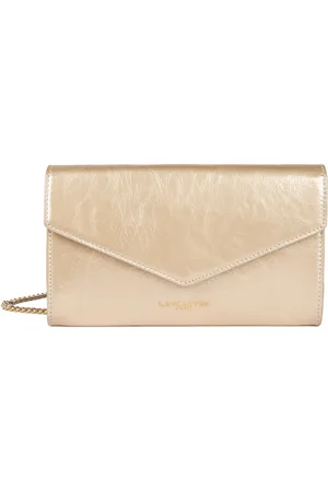 Lancaster Pochette En Cuir À Rabat À Pression Rétro & Glam
