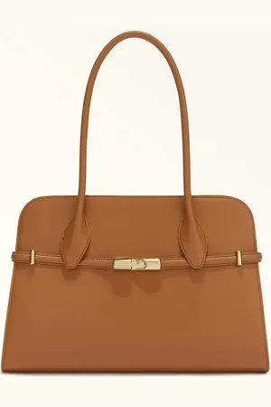 Furla Sac Cabas En Cuir Porté Épaule Goccia L