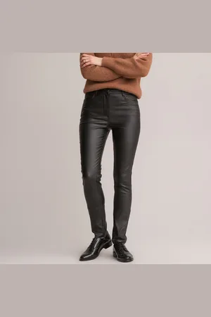 ANNE WEYBURN Pantalon Droit Enduit