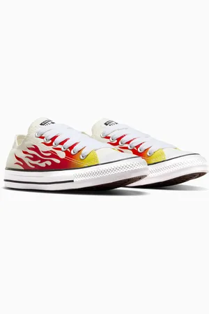 Converse Baskets Chuck Taylor All Star Ox Flame Check