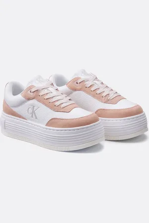 Calvin Klein Baskets Compensées En Cuir Ck Jeans