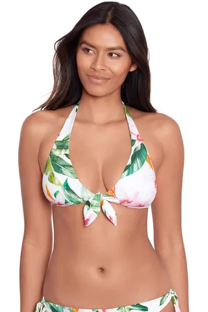 Ralph Lauren Triangle De Bain Watercolor Tropical Floral