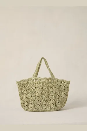 Petite Mendigote Sac Panier Effet Métallisé Sweety