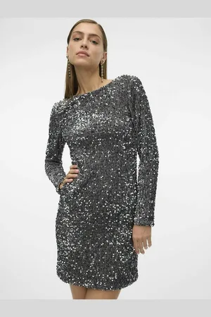 VERO MODA Robe Courte À Sequins