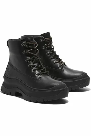 Timberland Boots À Lacets Cuir Roxie Lane Mid