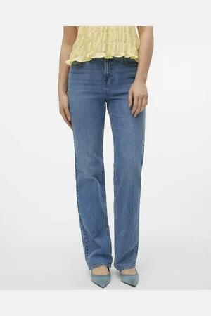 VERO MODA Jean Droit Taille Haute