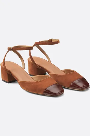 Rivecour Ballerines Slingback En Cuir N° 429