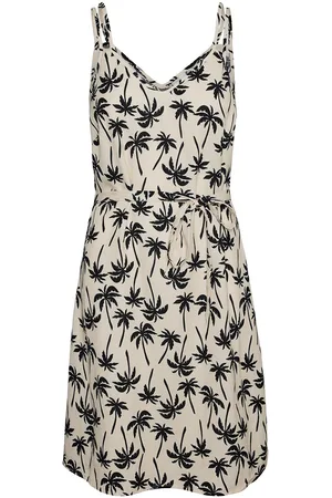 VERO MODA Robe Imprimée À Nouer
