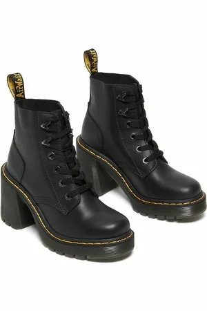 Dr. Martens Boots Lacées À Talon Jesy En Cuir Sendal