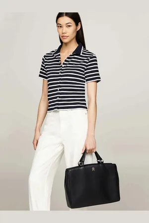 Tommy Hilfiger Sac À Main Avec Bandoulière Et Grandes Anses Port
